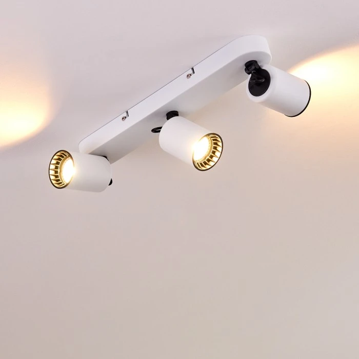 Hofstein Kullaberg Deckenleuchte Weiß, 3-flammig 17 Hofstein Kullaberg Deckenleuchte Weiß, 3-flammig – Bild 17