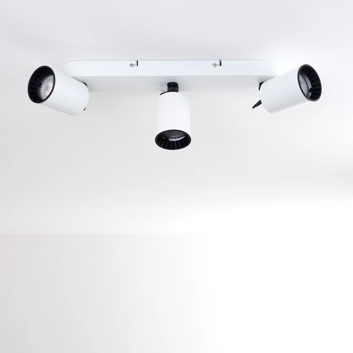 Hofstein Kullaberg Deckenleuchte Weiß, 3-flammig 7 Hofstein Kullaberg Deckenleuchte Weiß, 3-flammig – Bild 7