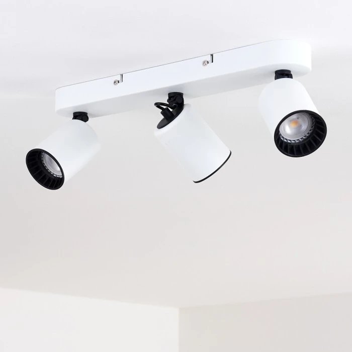 Hofstein Kullaberg Deckenleuchte Weiß, 3-flammig 9 Hofstein Kullaberg Deckenleuchte Weiß, 3-flammig – Bild 9