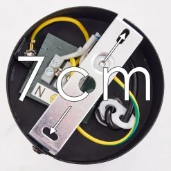 Hofstein Kullaberg Wandleuchte Schwarz, 1-flammig -Bürolampen Verkäufe kullaberg wandleuchte h3318812 18