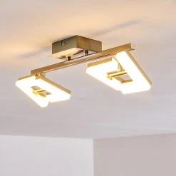 Hofstein Lago Deckenspot LED Nickel-Matt, 2-flammig -Bürolampen Verkäufe lago deckenspot h3010075 do4 2