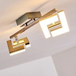 Hofstein Lago Deckenspot LED Nickel-Matt, 2-flammig -Bürolampen Verkäufe lago deckenspot h3010075 do4 3