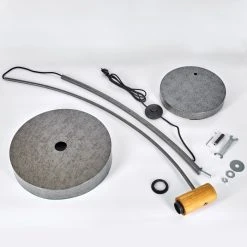 Hofstein Lakewood Stehleuchte Nickel-Matt, Dunkelbraun, 1-flammig 14 Hofstein Lakewood Stehleuchte Nickel-Matt, Dunkelbraun, 1-flammig -Bürolampen Verkäufe lakewood stehleuchte h3443903 4