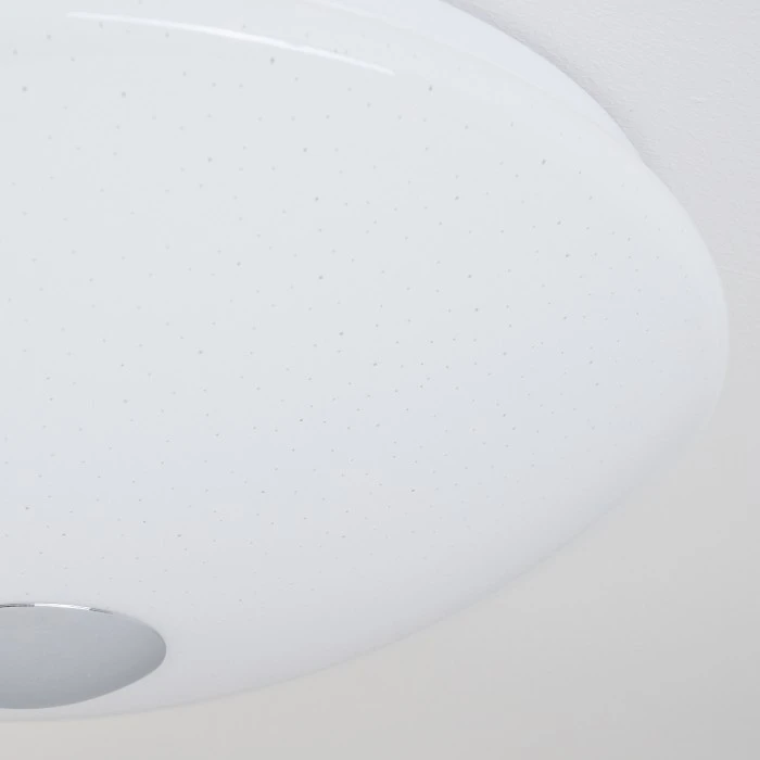 Hofstein Langlois Deckenleuchte Weiß, 1-flammig 6 Hofstein Langlois Deckenleuchte Weiß, 1-flammig – Bild 6