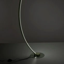 Leuchten Direkt ALINA Stehleuchte LED Stahl gebürstet, 1-flammig, Fernbedienung, Farbwechsler -Bürolampen Verkäufe leuchten direkt alina stehleuchte 11254 55 7