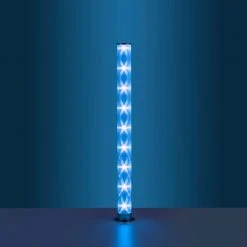 Leuchten Direkt BINGO Stehleuchte LED Chrom, 1-flammig, Fernbedienung, Farbwechsler -Bürolampen Verkäufe leuchten direkt bingo stehleuchte 85117 17 5