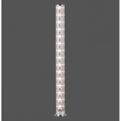 Leuchten Direkt BINGO Stehleuchte LED Chrom, 1-flammig, Fernbedienung, Farbwechsler -Bürolampen Verkäufe leuchten direkt bingo stehleuchte 85117 17 8