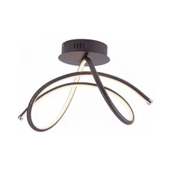 Leuchten Direkt Deckenleuchte VIOLETTA LED Rostfarben, 1-flammig -Bürolampen Verkäufe leuchten direkt deckenleuchte violetta 15441 48 3