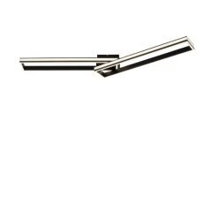 Leuchten Direkt ELIS Deckenleuchte LED Schwarz, 2-flammig, Fernbedienung -Bürolampen Verkäufe leuchten direkt elis deckenleuchte 14701 18 4