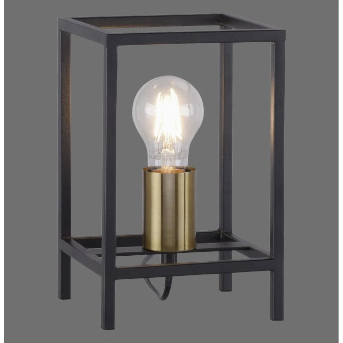 Leuchten Direkt FABIO Tischleuchte Messing, Schwarz, 1-flammig 6 Leuchten Direkt FABIO Tischleuchte Messing, Schwarz, 1-flammig – Bild 6