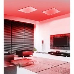 Leuchten Direkt FLAT Deckenpanel LED Weiß, 1-flammig, Fernbedienung, Farbwechsler -Bürolampen Verkäufe leuchten direkt flat deckenpanel 14631 16 5