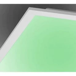 Leuchten Direkt FLAT Deckenpanel LED Weiß, 1-flammig, Fernbedienung, Farbwechsler -Bürolampen Verkäufe leuchten direkt flat deckenpanel 14631 16 9