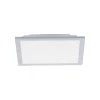 Leuchten Direkt FLAT Deckenpanel LED Silber, 1-flammig