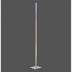 Leuchten Direkt HENRY Stehleuchte LED Stahl gebürstet, 1-flammig, Fernbedienung -Bürolampen Verkäufe leuchten direkt henry stehleuchte 11788 55 10