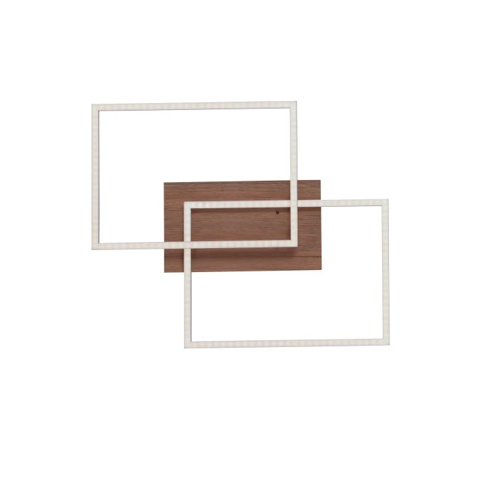 Leuchten Direkt IVEN Deckenleuchte LED Holz hell, 2-flammig, Fernbedienung 4 Leuchten Direkt IVEN Deckenleuchte LED Holz hell, 2-flammig, Fernbedienung – Bild 4