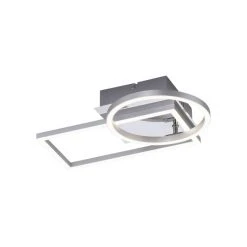 Leuchten Direkt IVEN Deckenleuchte LED Stahl gebürstet, 1-flammig -Bürolampen Verkäufe leuchten direkt iven deckenleuchte 14031 55 3