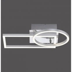 Leuchten Direkt IVEN Deckenleuchte LED Stahl gebürstet, 1-flammig -Bürolampen Verkäufe leuchten direkt iven deckenleuchte 14031 55 6