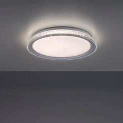 Leuchten Direkt KARI Deckenleuchte LED Silber, 1-flammig -Bürolampen Verkäufe leuchten direkt kari deckenleuchte 14358 21 3