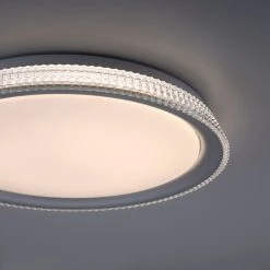 Leuchten Direkt KARI Deckenleuchte LED Silber, 1-flammig -Bürolampen Verkäufe leuchten direkt kari deckenleuchte 14358 21 5