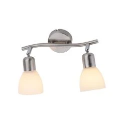 Leuchten Direkt KARO Deckenleuchte Stahl gebürstet, 2-flammig 9 Leuchten Direkt KARO Deckenleuchte Stahl gebürstet, 2-flammig -Bürolampen Verkäufe leuchten direkt karo deckenleuchte 11952 55 3