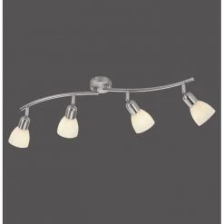 Leuchten Direkt KARO Deckenleuchte Stahl gebürstet, 4-flammig 11 Leuchten Direkt KARO Deckenleuchte Stahl gebürstet, 4-flammig -Bürolampen Verkäufe leuchten direkt karo deckenleuchte 11954 55 5