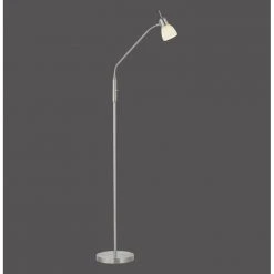 Leuchten Direkt KARO Stehleuchte Stahl gebürstet, 1-flammig -Bürolampen Verkäufe leuchten direkt karo stehleuchte 11956 55 3