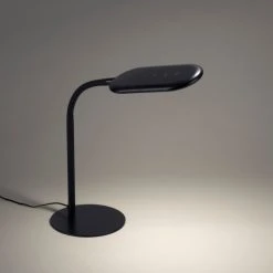 Leuchten Direkt KELLY Tischleuchte LED Schwarz, 1-flammig -Bürolampen Verkäufe leuchten direkt kelly tischleuchte 14405 18 4
