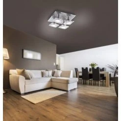 Leuchten Direkt KOVI Deckenleuchte LED Edelstahl, 4-flammig 9 Leuchten Direkt KOVI Deckenleuchte LED Edelstahl, 4-flammig -Bürolampen Verkäufe leuchten direkt kovi deckenleuchte 11887 55 4