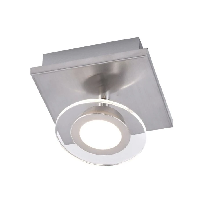 Leuchten Direkt LOLA-MIKE Deckenleuchte LED Edelstahl, 1-flammig, Fernbedienung, Farbwechsler 6 Leuchten Direkt LOLA-MIKE Deckenleuchte LED Edelstahl, 1-flammig, Fernbedienung, Farbwechsler – Bild 6