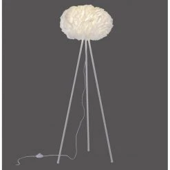 Leuchten Direkt LOLASMART-NAOMI Stehleuchte LED Weiß, 1-flammig, Fernbedienung -Bürolampen Verkäufe leuchten direkt lolasmart naomi stehleuchte 11212 16 13