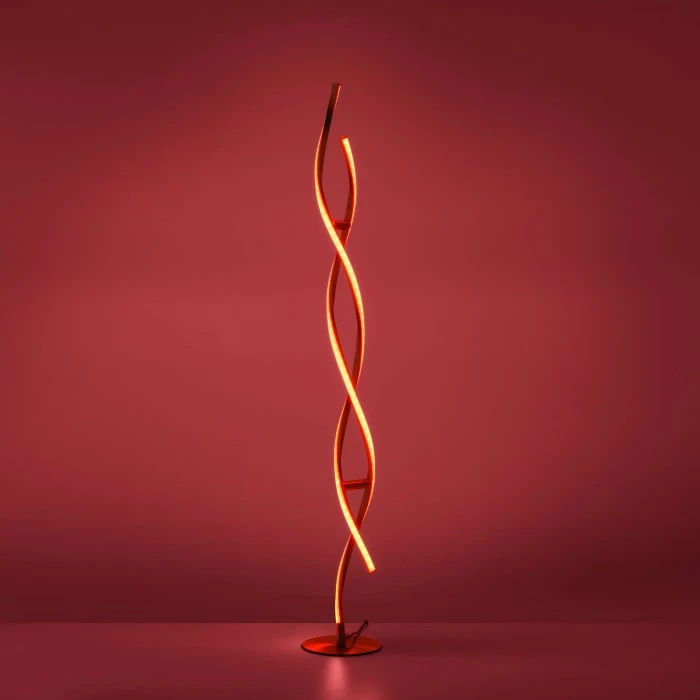 Leuchten Direkt LOLAsmart-SWING Stehleuchte LED Stahl gebürstet, 2-flammig, Fernbedienung, Farbwechsler 8 Leuchten Direkt LOLAsmart-SWING Stehleuchte LED Stahl gebürstet, 2-flammig, Fernbedienung, Farbwechsler – Bild 8