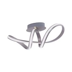 Leuchten Direkt Ls-MELINDA Deckenleuchte LED Edelstahl, 1-flammig, Fernbedienung, Farbwechsler -Bürolampen Verkäufe leuchten direkt ls melinda deckenleuchte 18431 55 2