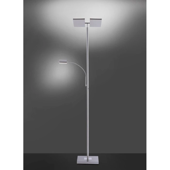 Leuchten Direkt Ls-RUBEN Stehleuchte LED Stahl gebürstet, 2-flammig, Fernbedienung, Farbwechsler 6 Leuchten Direkt Ls-RUBEN Stehleuchte LED Stahl gebürstet, 2-flammig, Fernbedienung, Farbwechsler – Bild 6