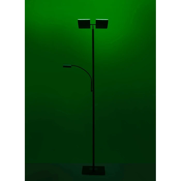 Leuchten Direkt Ls-RUBEN Stehleuchte LED Stahl gebürstet, 2-flammig, Fernbedienung, Farbwechsler 9 Leuchten Direkt Ls-RUBEN Stehleuchte LED Stahl gebürstet, 2-flammig, Fernbedienung, Farbwechsler – Bild 9