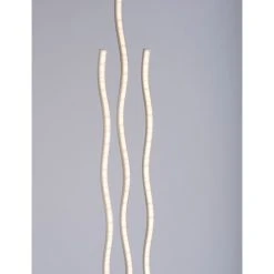 Leuchten Direkt Ls-WAVE Stehleuchte LED Edelstahl, 3-flammig, Fernbedienung, Farbwechsler -Bürolampen Verkäufe leuchten direkt ls wave stehleuchte 16268 55 6