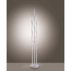 Leuchten Direkt Ls-WAVE Stehleuchte LED Edelstahl, 3-flammig, Fernbedienung, Farbwechsler -Bürolampen Verkäufe leuchten direkt ls wave stehleuchte 16268 55 7