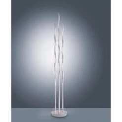 Leuchten Direkt Ls-WAVE Stehleuchte LED Edelstahl, 3-flammig, Fernbedienung, Farbwechsler -Bürolampen Verkäufe leuchten direkt ls wave stehleuchte 16268 55 9