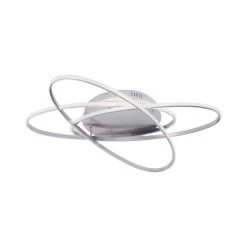 Leuchten Direkt MALIK Deckenleuchte LED Edelstahl, 1-flammig, Fernbedienung -Bürolampen Verkäufe leuchten direkt malik deckenleuchte 11535 55 2