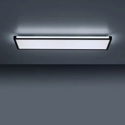 Leuchten Direkt MARIO Deckenleuchte LED Schwarz, 1-flammig, Fernbedienung, Farbwechsler -Bürolampen Verkäufe leuchten direkt mario deckenleuchte 11622 18 8