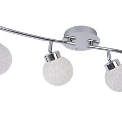 Leuchten Direkt MIKO Deckenleuchte LED Chrom, 4-flammig, Fernbedienung, Farbwechsler -Bürolampen Verkäufe leuchten direkt miko deckenleuchte 14551 17 2