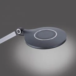 Leuchten Direkt NIKLAS Tischleuchte LED Schwarz, Silber, 1-flammig -Bürolampen Verkäufe leuchten direkt niklas tischleuchte 14418 18 3