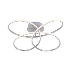 Leuchten Direkt NODE Deckenleuchte LED Nickel-Matt, 1-flammig -Bürolampen Verkäufe leuchten direkt node deckenleuchte 15660 55 2