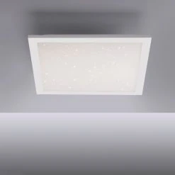 Leuchten Direkt STARRYFLAT LED Panel Wei&szlig;, 1-flammig, Fernbedienung -Bürolampen Verkäufe leuchten direkt starryflat led panel 14760 16 5