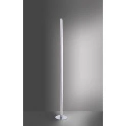 Leuchten Direkt Stehleuchte AMILIA LED Edelstahl, 1-flammig