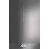 Leuchten Direkt Stehleuchte BELLA LED Edelstahl, 1-flammig