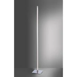 Leuchten Direkt Stehleuchte BELLA LED Edelstahl, 1-flammig