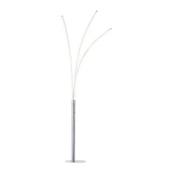 Leuchten Direkt Stehleuchte MAJA LED Chrom, 3-flammig -Bürolampen Verkäufe leuchten direkt stehleuchte maja 15383 55 2