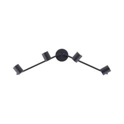 Leuchten Direkt TARIK Deckenleuchte LED Schwarz, 4-flammig 10 Leuchten Direkt TARIK Deckenleuchte LED Schwarz, 4-flammig -Bürolampen Verkäufe leuchten direkt tarik deckenleuchte 11944 13 4