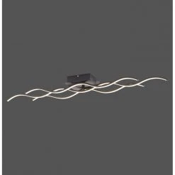 Leuchten Direkt Wave Deckenleuchte LED Schwarz, 3-flammig -Bürolampen Verkäufe leuchten direkt wave deckenleuchte 15166 18 2