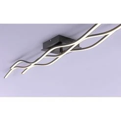 Leuchten Direkt WAVE Deckenleuchte LED Schwarz, 3-flammig -Bürolampen Verkäufe leuchten direkt wave deckenleuchte 15167 18 2